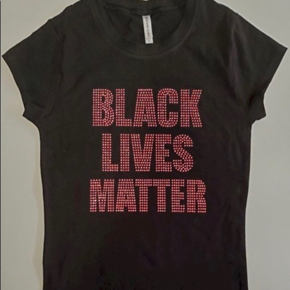 BOGO BLM set pink rhinestone - Picture 1 of 6